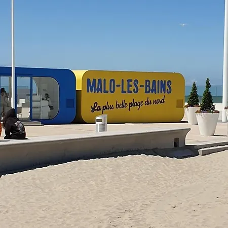Appartement Malo Les Bains Plage Dunkirk Exterior photo